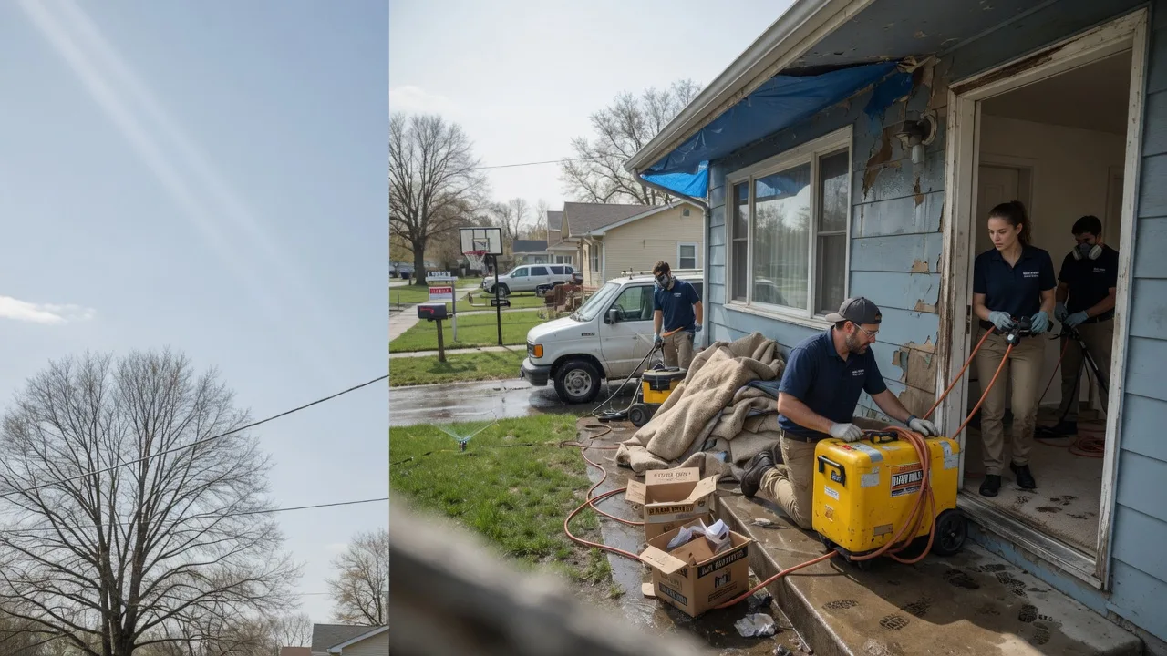Basement Flood Cleanup in Romeo, MI near me